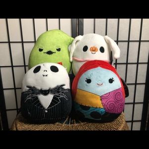 Nightmare Before Christmas Squishmallow Bundle 7”